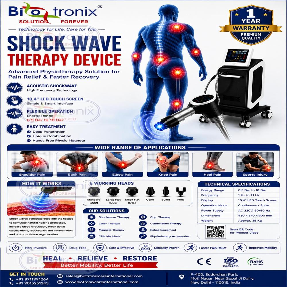 Premium Shockwave Therapy Equipment for Musculoskeletal Disorders