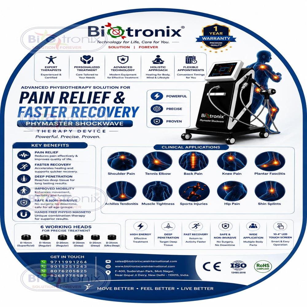 Premium Shockwave Therapy Equipment for Musculoskeletal Disorders