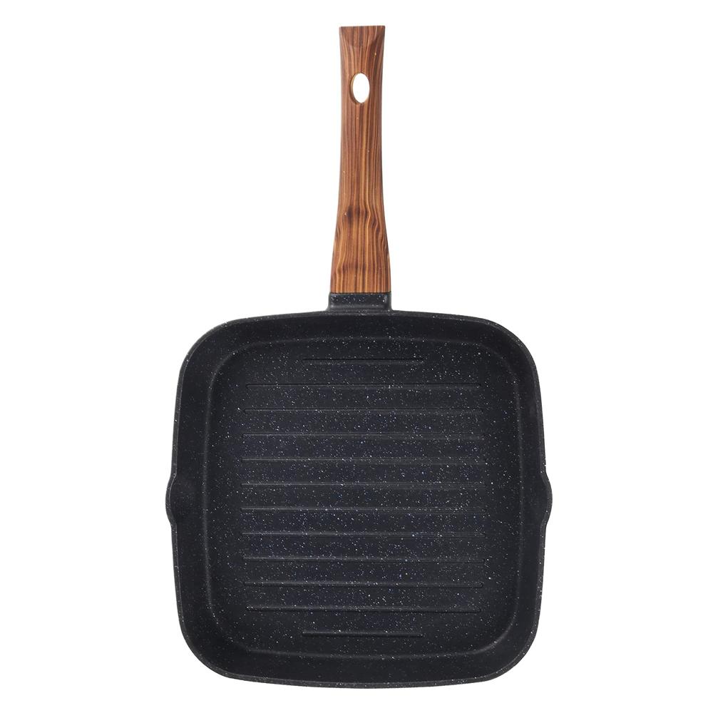 Cast Aluminium Grill Pan - 24 cm