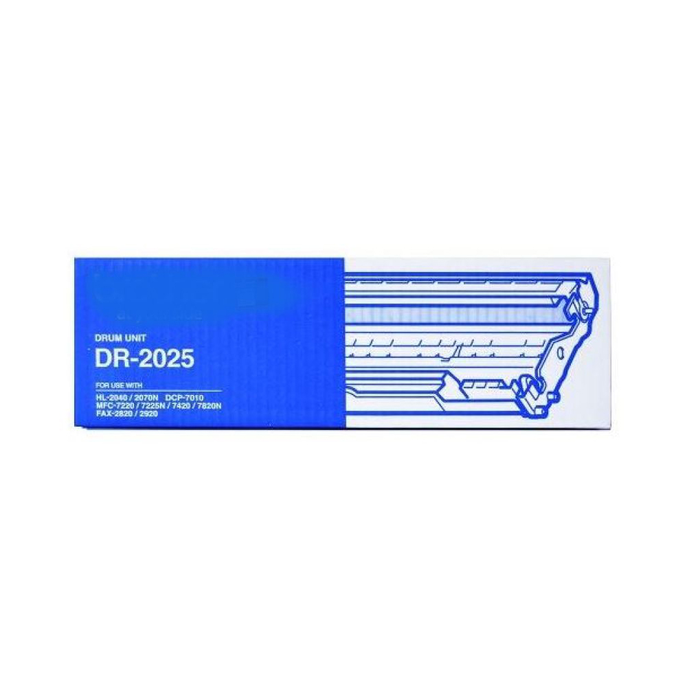 BROTHER DR-2025 DRUM UNIT For Use Fax2820/Mfc-7220/Mfc-7820N/Mfc-7420/DcP-7010IRI 2040