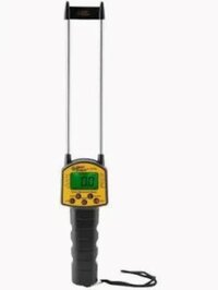Grain Moisture Meter - Abs Plastic Body, 350x80x40 Mm, 0.1% Resolution, Digital Lcd Display, Battery Operated, Portable