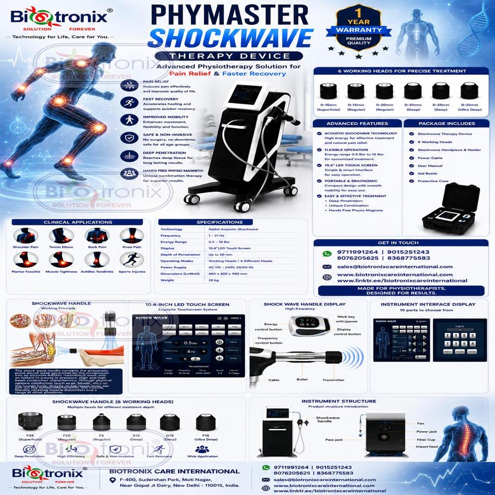 Professional Shockwave Machine for Tendon and Ligament Recovery