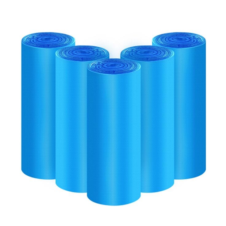 Blue Garbage bag roll 24x30