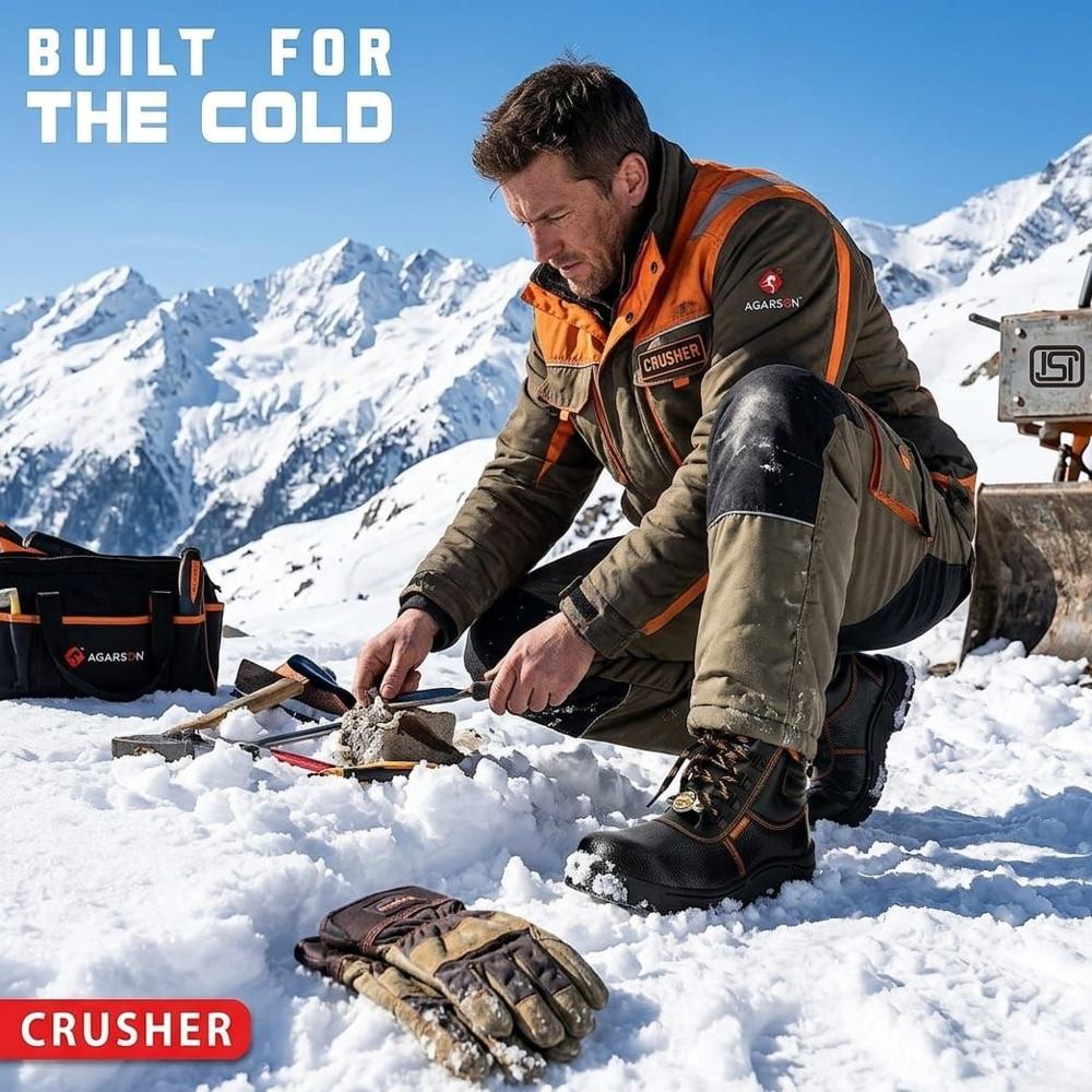 Agarson Make Crusher Safety Shoe