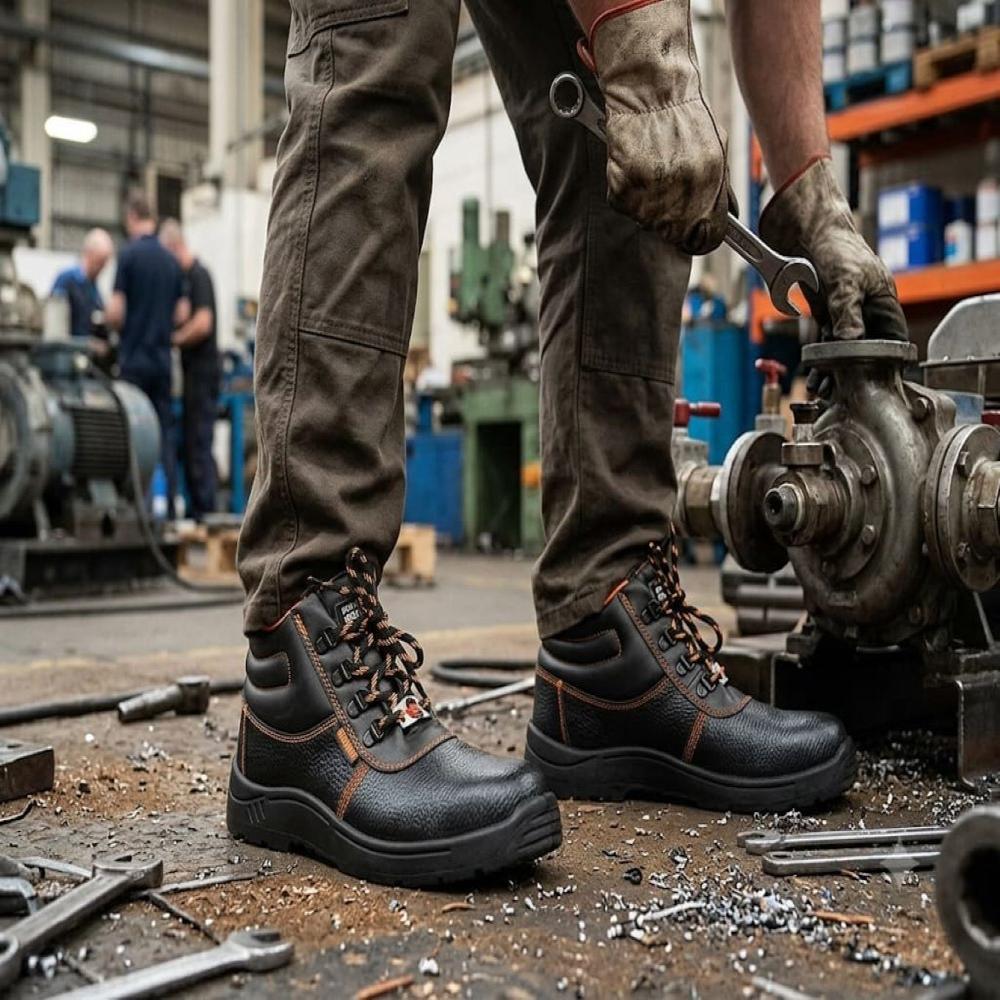Agarson Make Crusher Safety Shoe