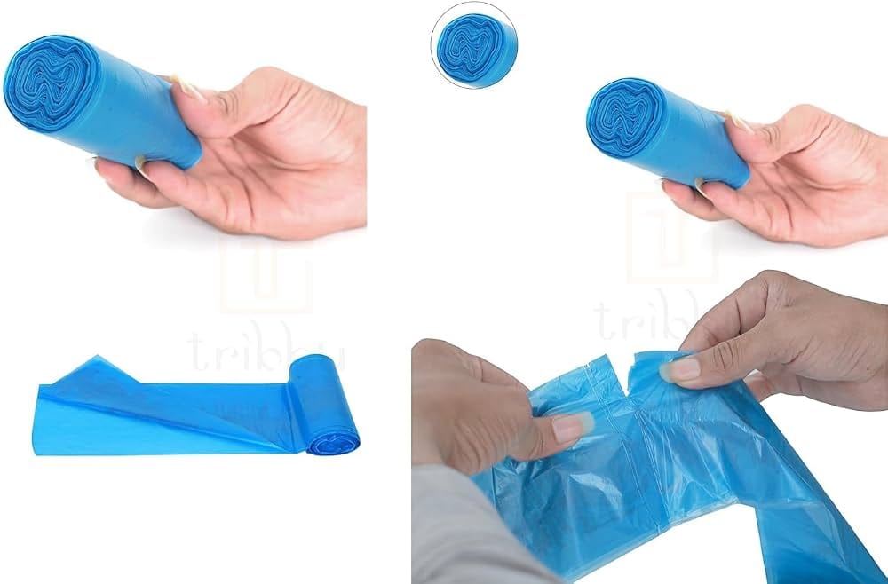 Blue Garbage Bag roll 36x46