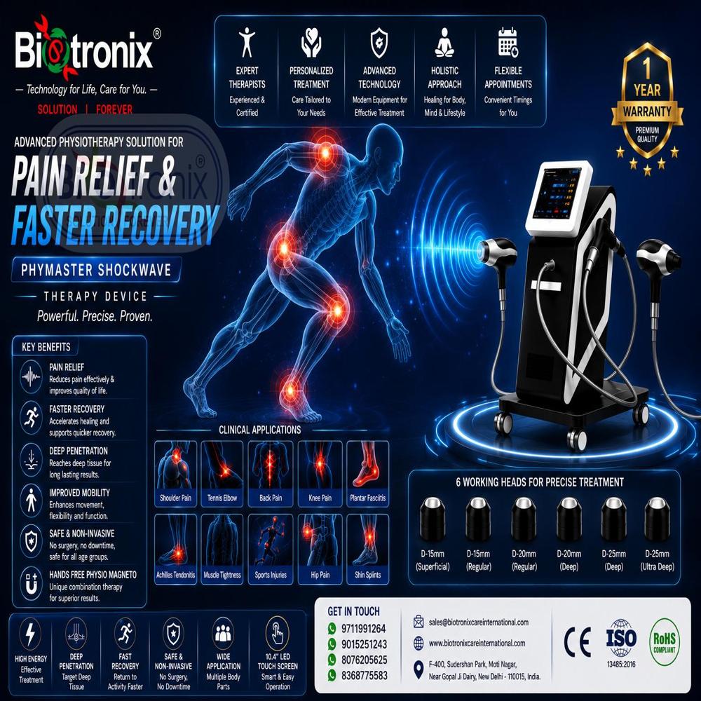 Medical Premium Shockwave Therapy Device for Rehabilitation