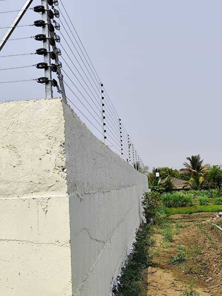 Wall Top Electric Fencing