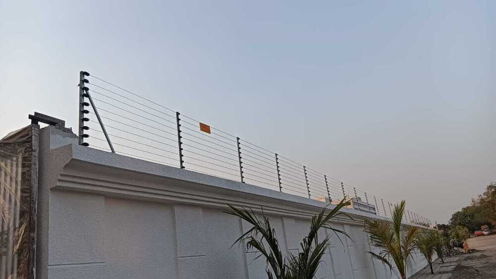 Wall Top Electric Fencing
