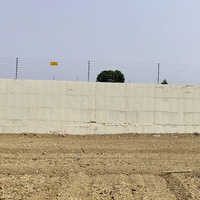 Boundary Wall Fencing - Precast Concrete, 6-12 Feet Height, Grey, 4-6 Inches Thick | Durable, Weather Resistant, High Strength