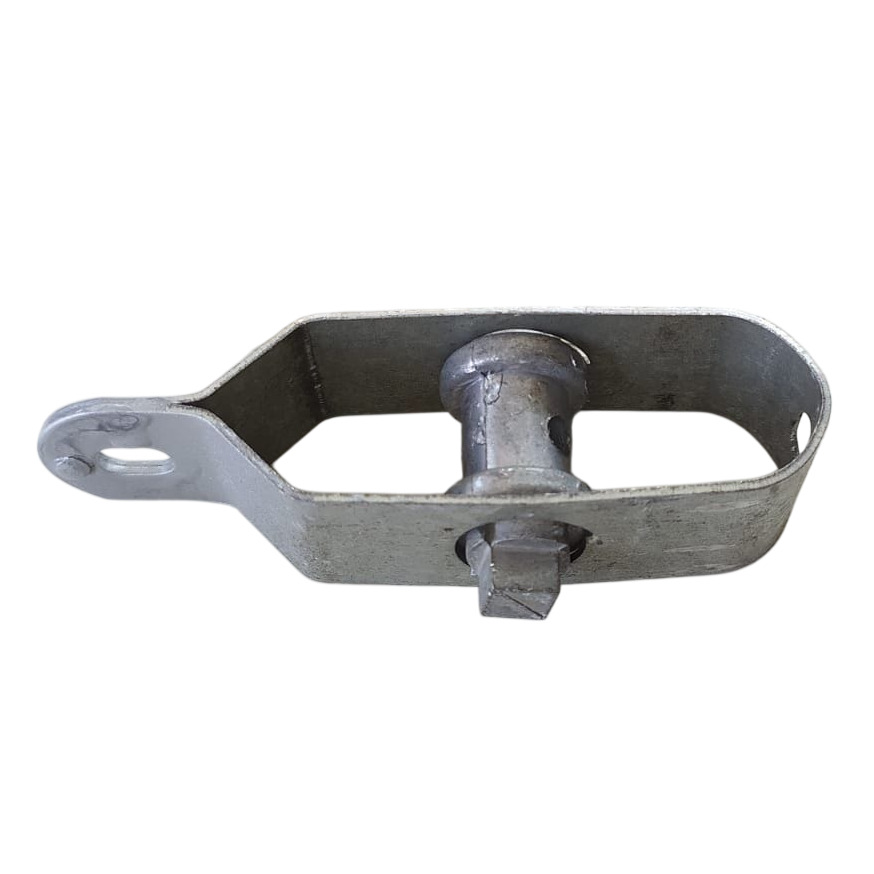 Galvanized Steel Fence Wire Tightener - Zinc-Galvanized, Rectangular Frame, Lightweight | Rust Resistant, High Tensile Strength, Manual Installation