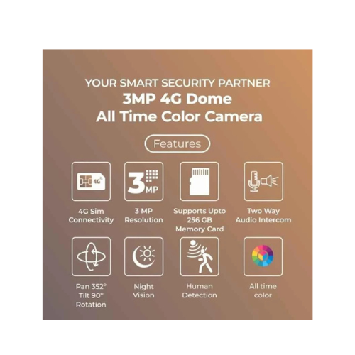 Trueview 3mp 4g Security Camera - Camera Pixels: 3 Mp