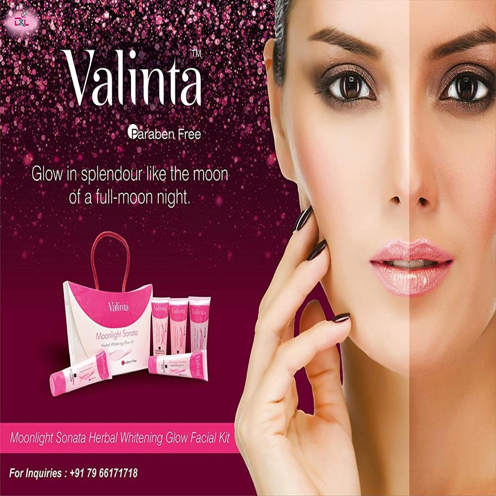 Valinta Moonlight Sonata Herbal Whitening Facial Kit 450G