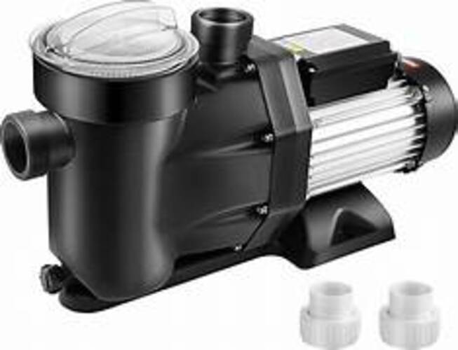 Swimming Pool Pump 1.5 Hp - Color: Black