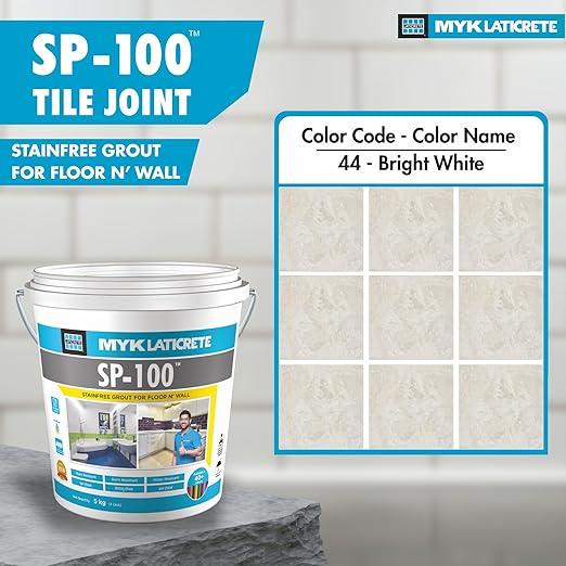 MYK LATICRETE SP-100 Stain-Free Grout for Floor & Wall