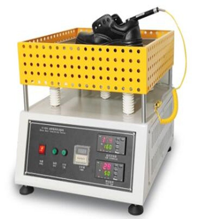 Footwear Sole Heat Insulation Testing Machine ISO 20345 - Stainless Steel, 500x400x450 mm | Digital PID Control, Adjustable Sample Holder, Overtemperature Alarm