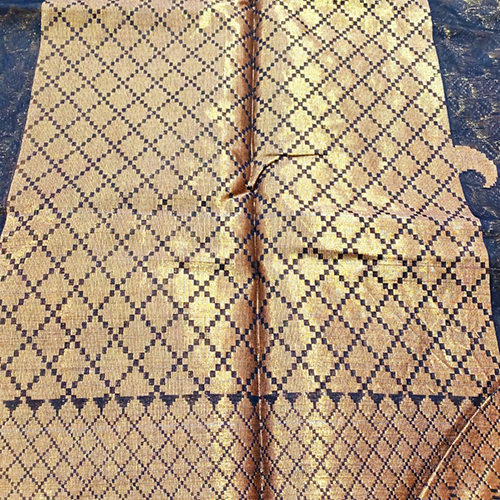 Premium Banarasi Cotton Silk Floral Zari Jaal Saree
