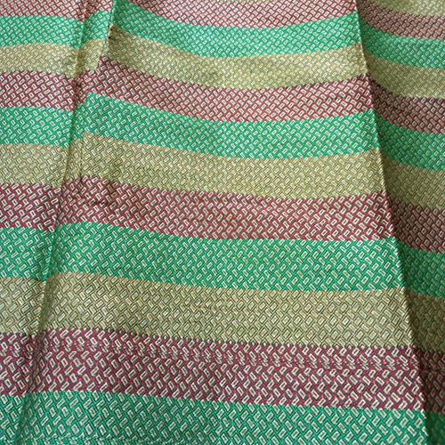 Premium Banarasi Dupien Silk Meenakari Jaal Buti Wedding Wear Saree