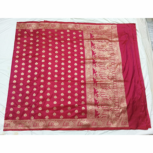 Katan Silk Saree Pattern Type - Zari Buti