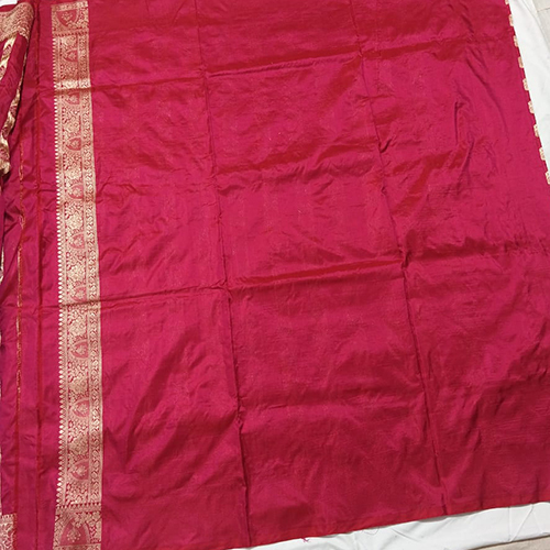 Katan Silk Saree Pattern Type - Zari Buti