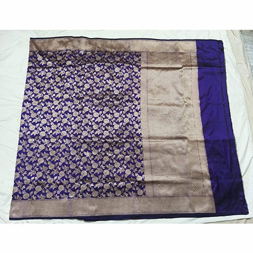 Katan Silk Saree Pattern Type - Zall Silk Fabric