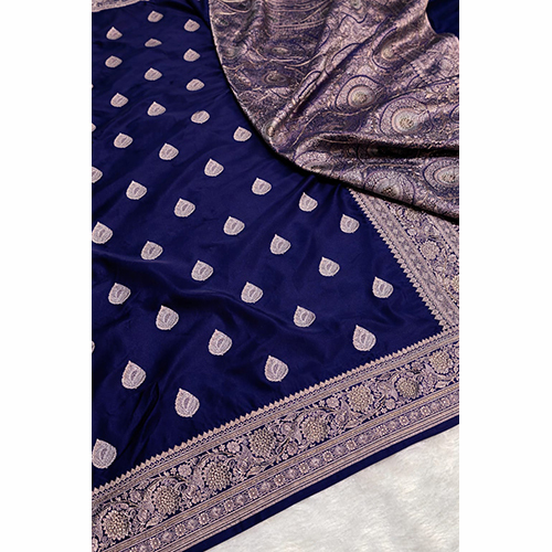 Fancy Party Wear Mashru Silk Saree Pattern Type - Zari Woven Buti