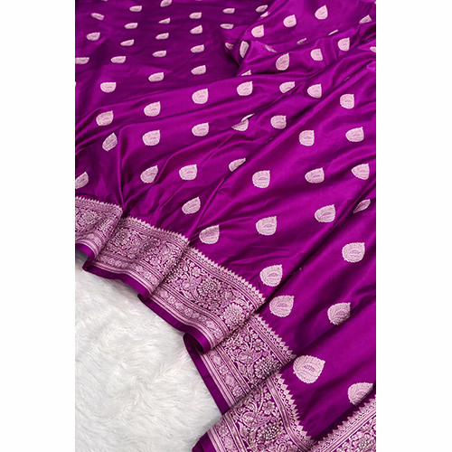 Fancy Party Wear Mashru Silk Saree Pattern Type - Zari Woven Buti