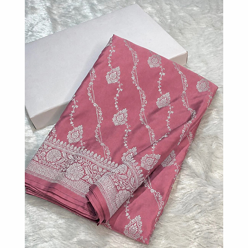Banarasi Laheriya Buti Mashru Silk Party Wear Saree