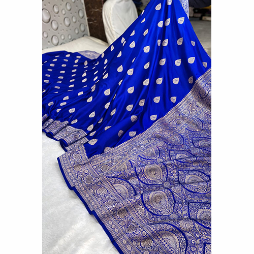 Fancy Wedding Wear Banarasi Mashru Silk Saree