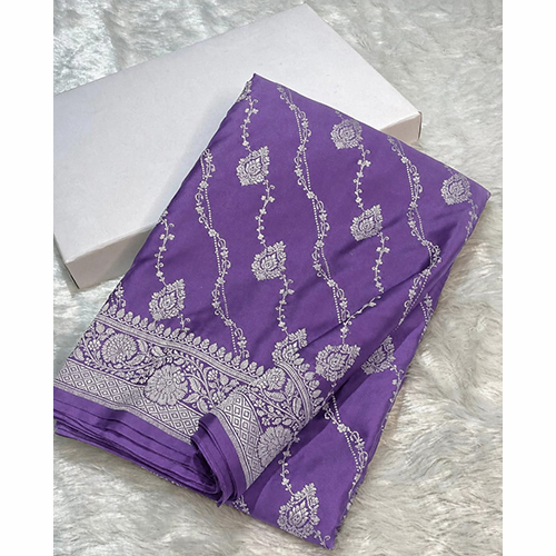 Soft Premium Laheriya Buti Mashru Silk Wedding Wear Saree