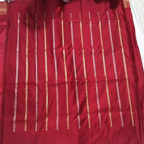 Satin Silk Pattern Type - Kadhwa Meena Buta Fabric