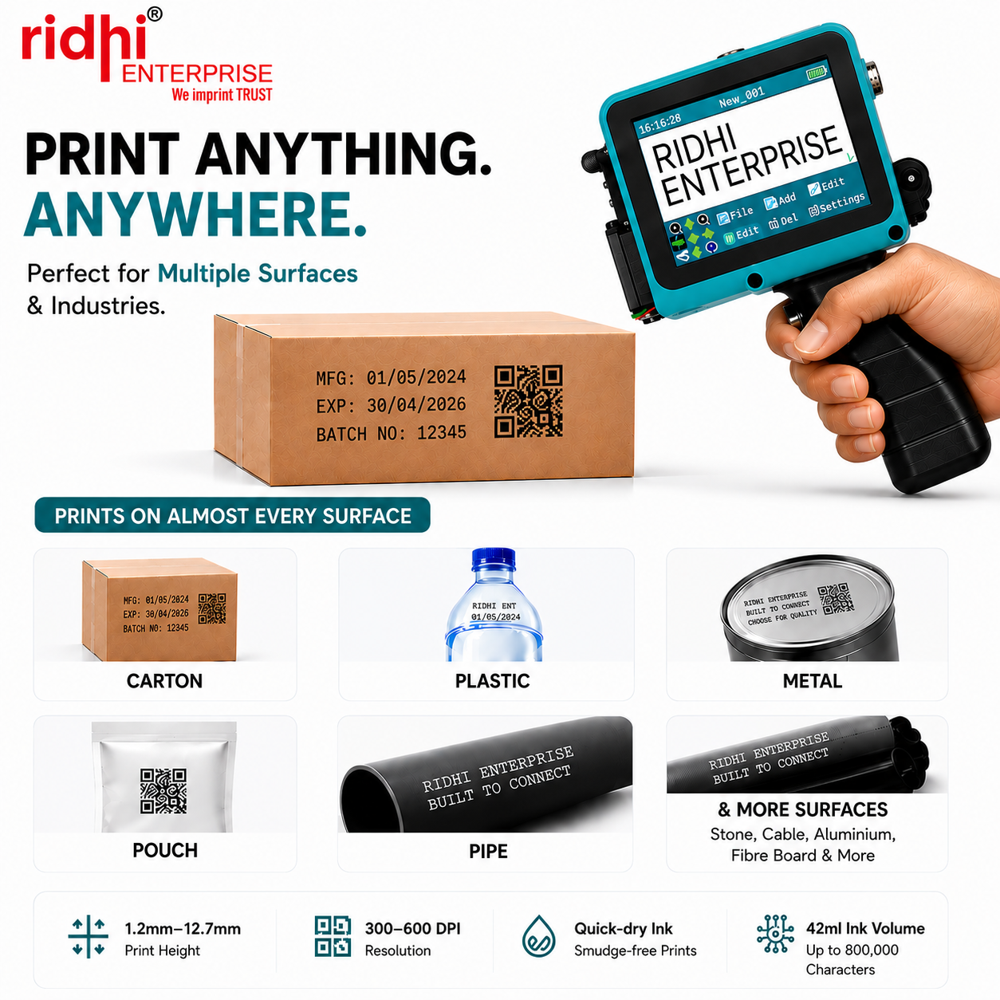 RIDHI Batch Coder Mini Printer