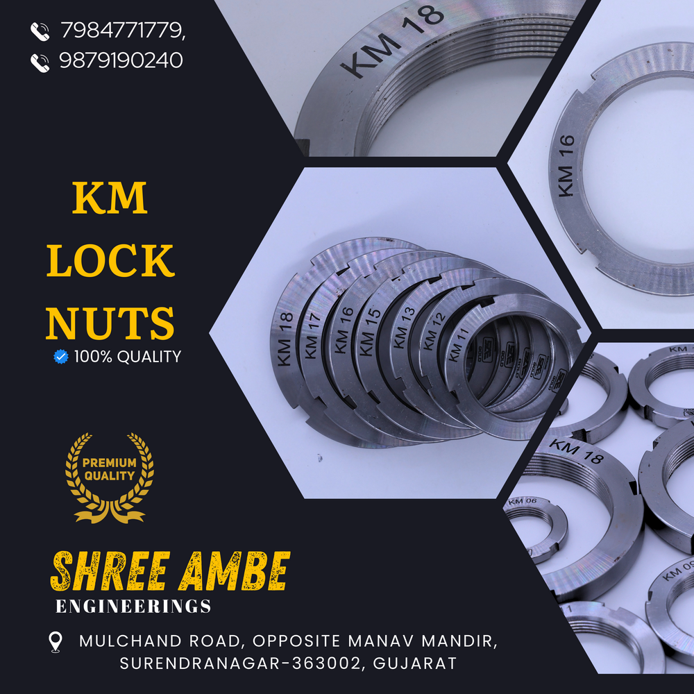 Km09 Lock Nut - Diameter: 45 Mm (Internal Thread)