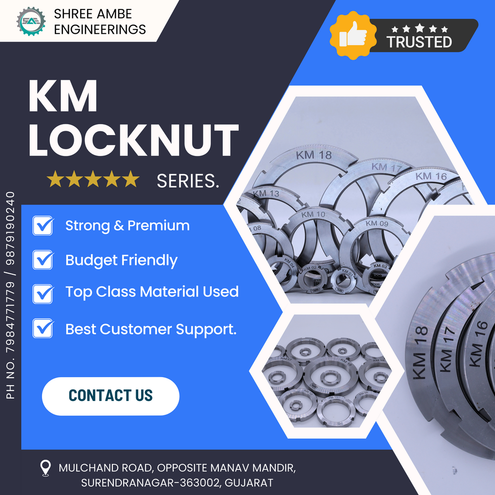 Km09 Lock Nut - Diameter: 45 Mm (Internal Thread)