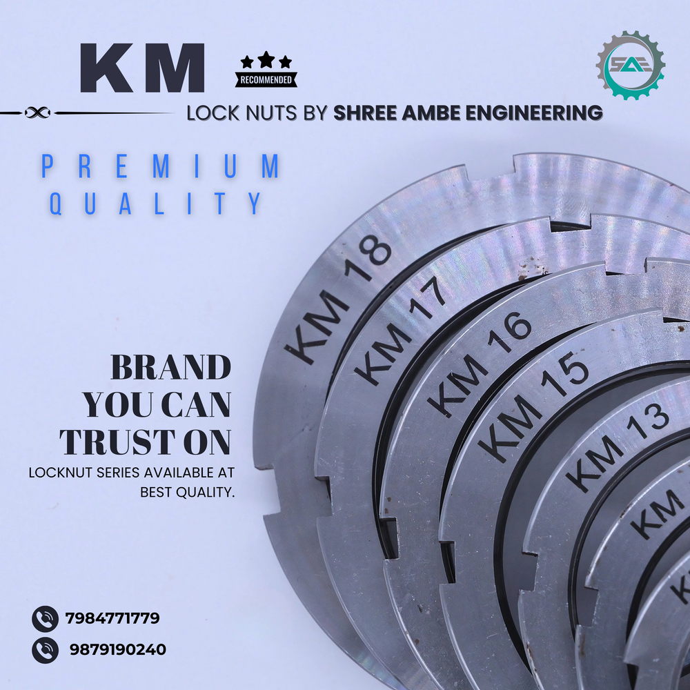 Km04 Lock Nut - Diameter: 20 Mm (Internal Thread)