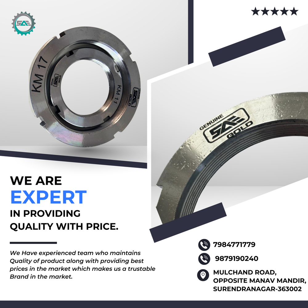Km04 Lock Nut - Diameter: 20 Mm (Internal Thread)