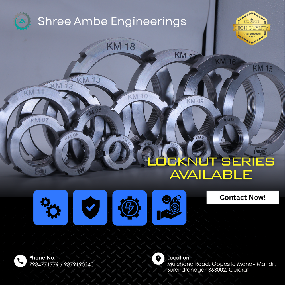 Km02 Lock Nut - Diameter: M10