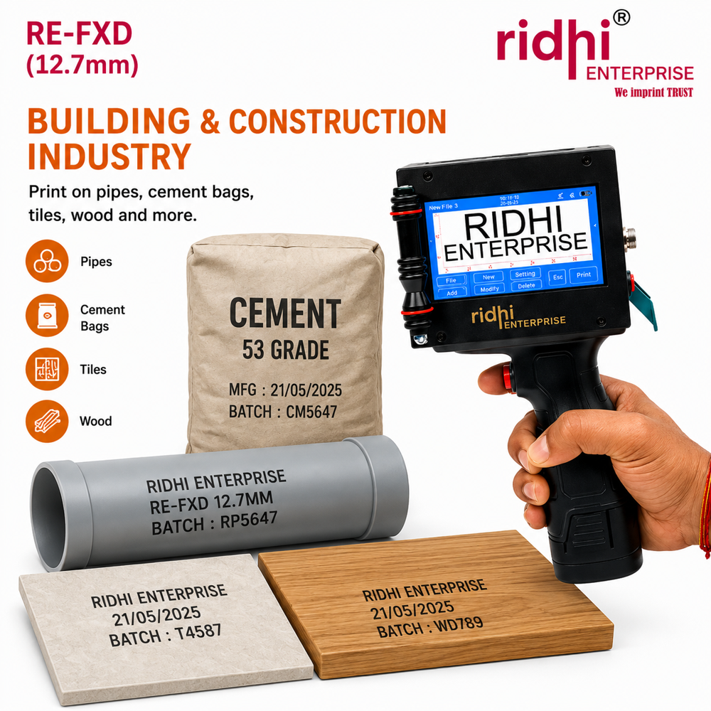 RE FXD Handheld Inkjet Printer