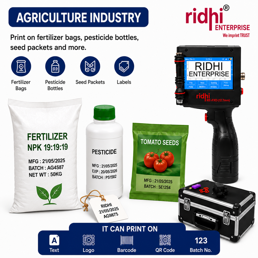 RIDHI-FXD Batch Coding Machine