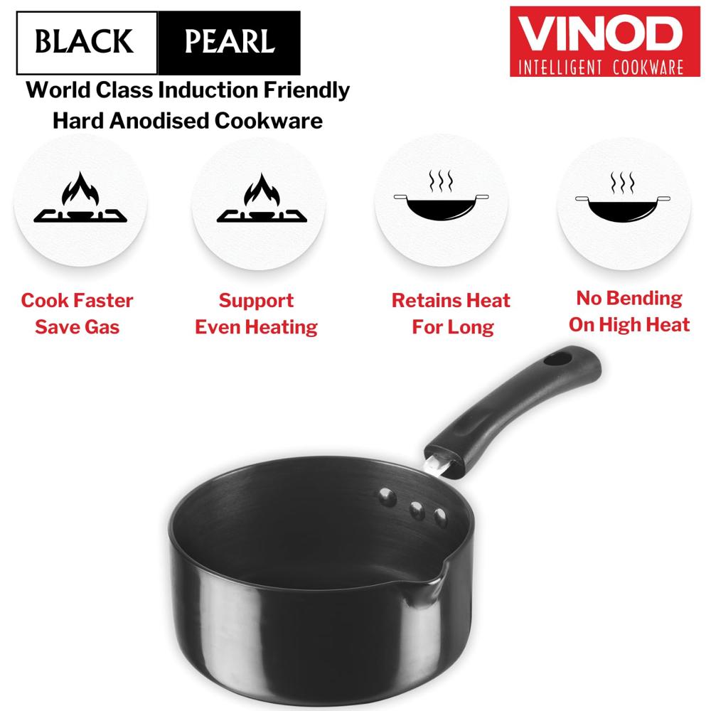 Hard Anodised Saucepan 3.1 Litre