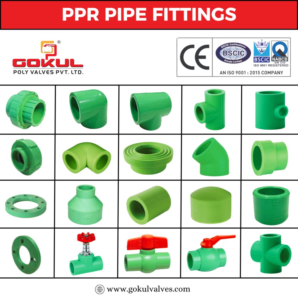 Ppr Cross Tee - 20-160mm Size, 5mm Thickness, Green Color | Breakage Resistant, Weather Proof, Designed For Chemical Fertilizer And Structure Pipes