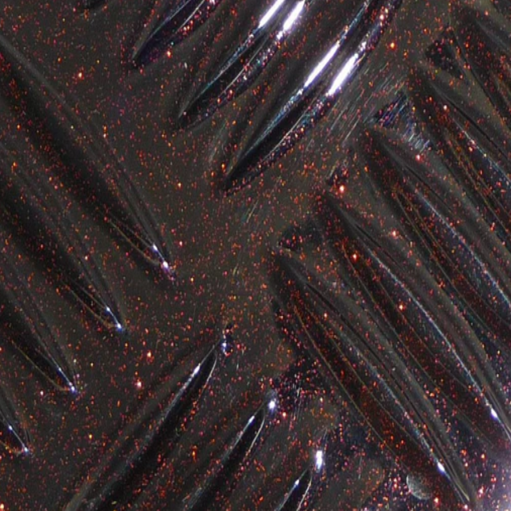 Metallic Flake Powder Coating - Black Base with Red and Silver Flakes, 25 kg HDPE Bag, 60-90 Microns Film Thickness, Electrostatic Spray, Chemical Resistant