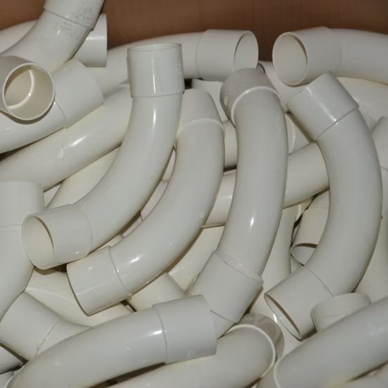 Pvc Long Bend - Diameter: 1/2