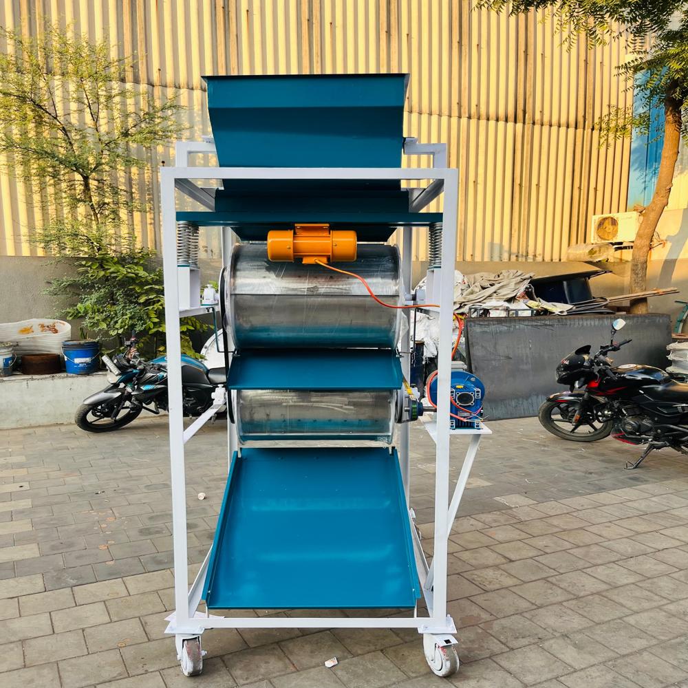 Double Drum Magnetic Separator - Application: Industrial