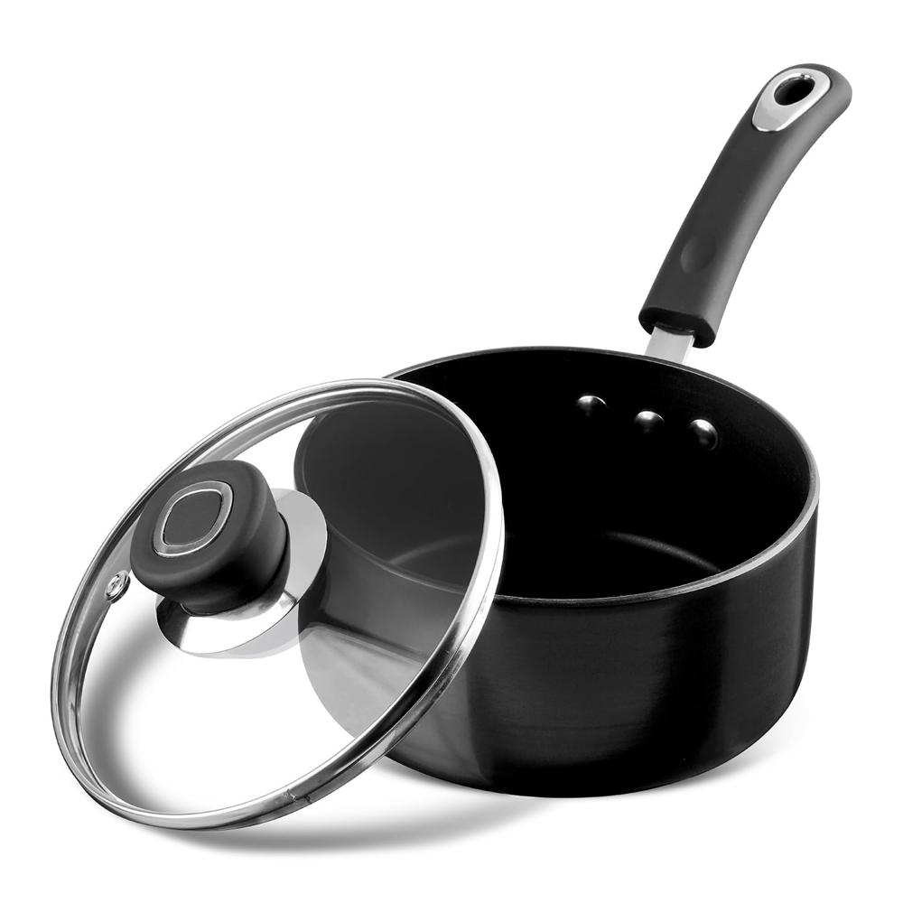 Non Stick Saucepan with Lid - 1.1 Litre