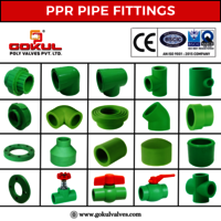 Ppr Pipe Fittings - Color: Green