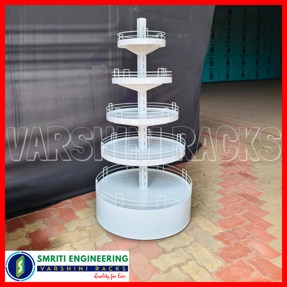 Round Display Racks - Capacity: 100 Kg