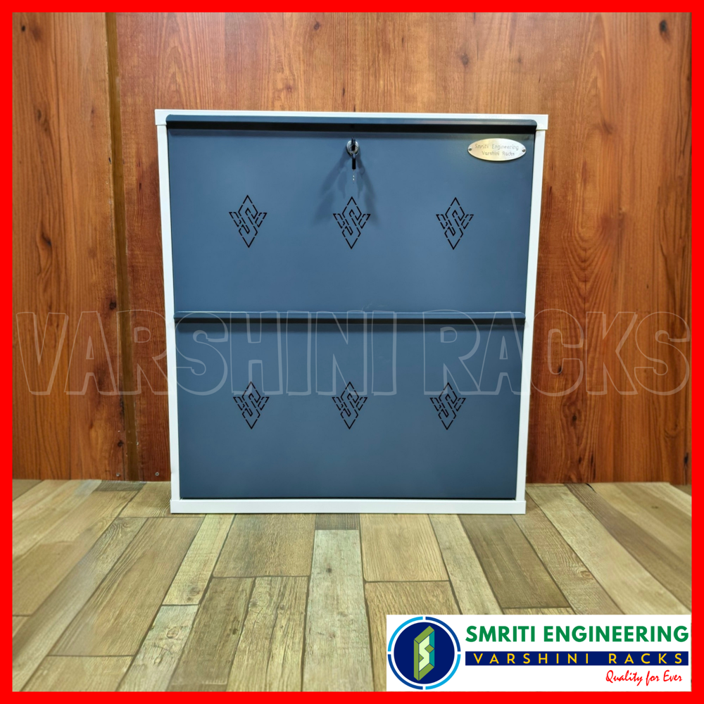 Wall Mounted Shoe Racks - 2 Shelves