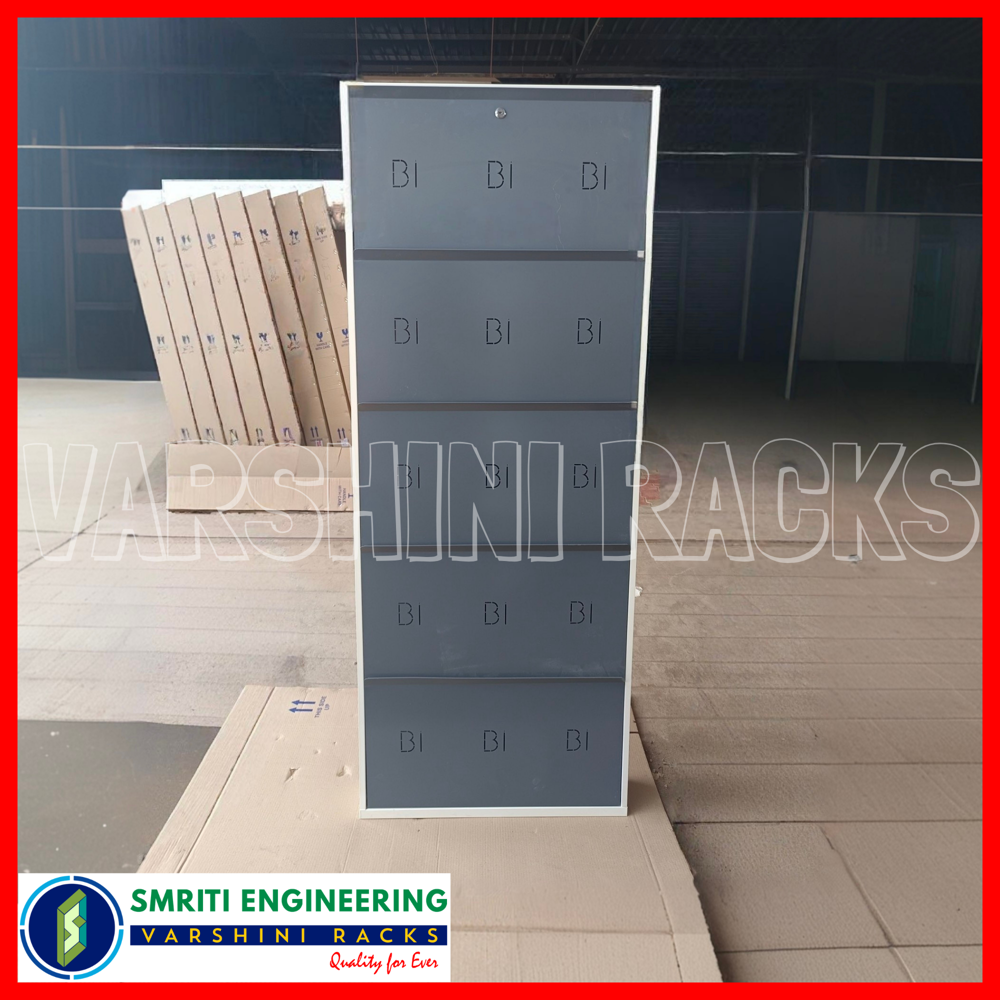 Wall Mounted Shoe Racks - 5 Shelves - Capacity: 150 Kg