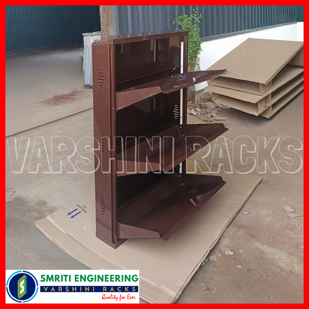 Wall Mounted Shoe Racks - 3 Shelves